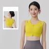 2026 Summer Sports Bra Women Fashion Zipper Running Shockproof Yoga Bra Pilates Training Fitness Vest
