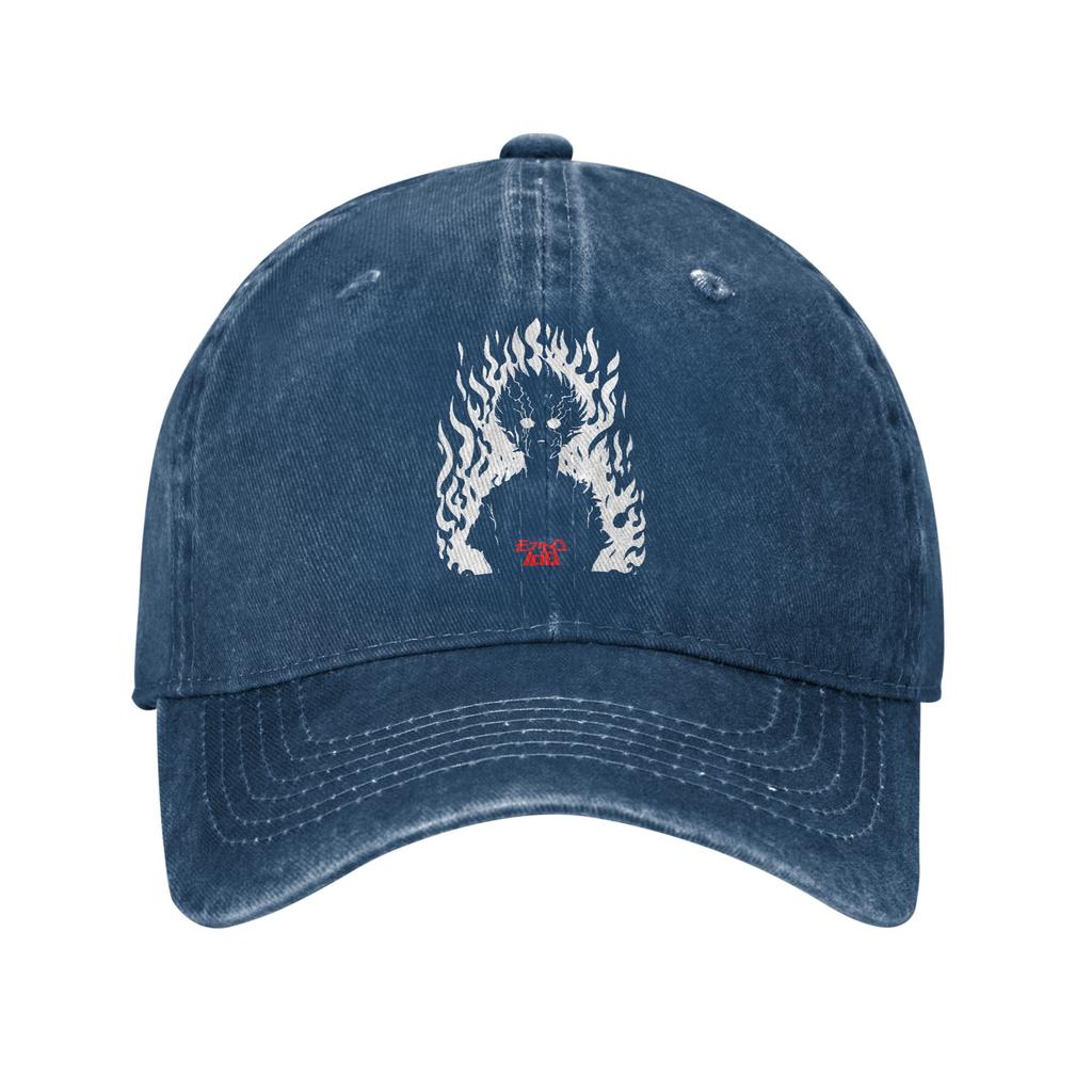Anime Mob Psycho 100 Washed Baseball Cap  Fashion Sun Trucker Hat Summer Couple Women Outdoor Gym Baseball Caps