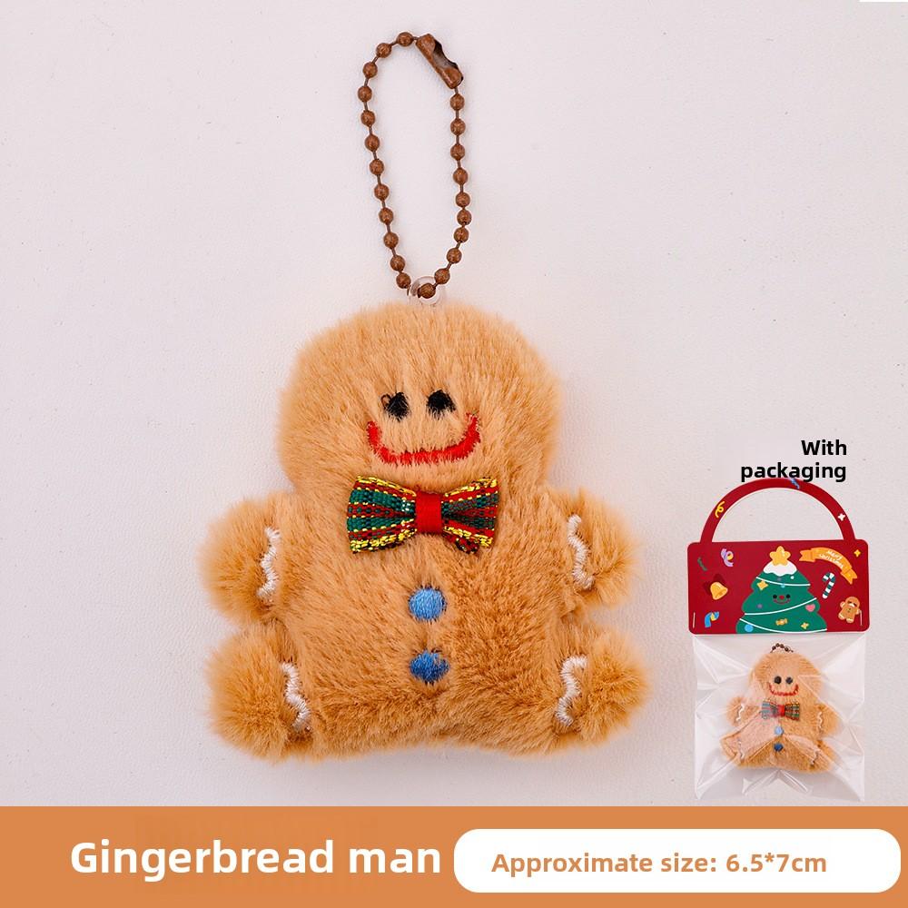 Chaveiros de Pelúcia de Natal, Sacolas Fofas de Papai Noel, Pingentes Decorativos, Bonecas Natalinas Femininas e Pequenos Presentes