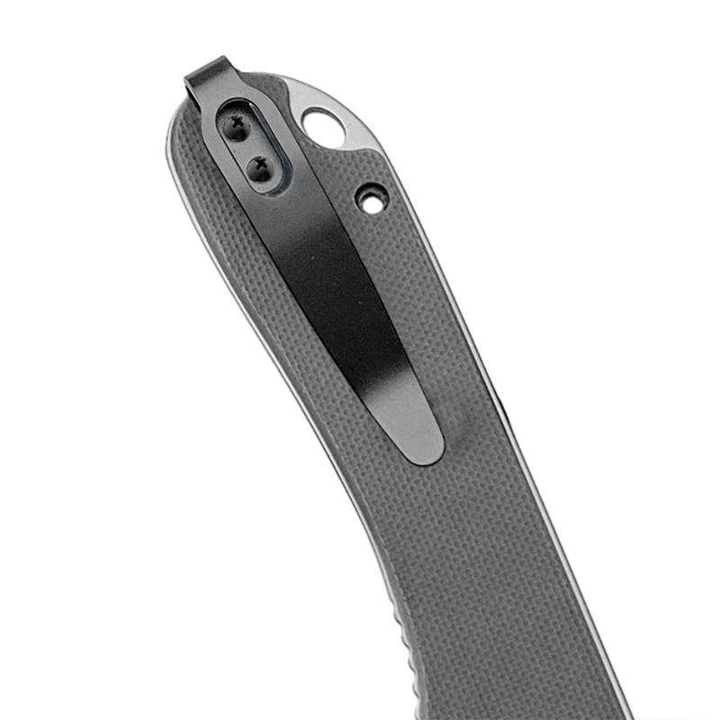 1Set DIY Folding Knife Clip 420 Stainless Steel Pocket Clips Back Clamps For Folding Knife Pocket Clip With Screw