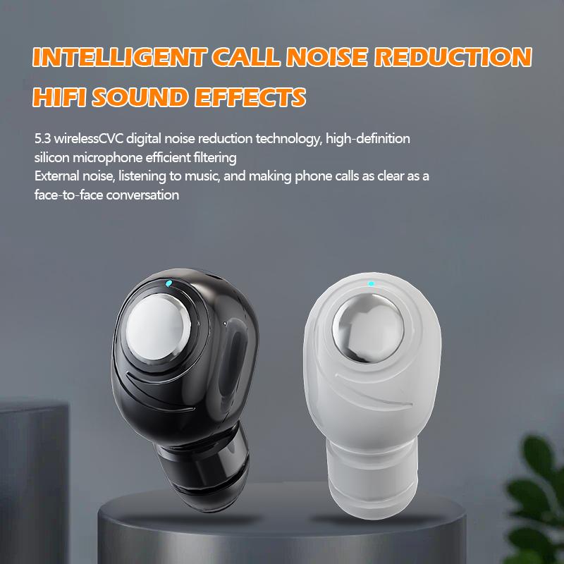 W6 Single Ear Bluetooth Wireless Earphone In-Ear Headphone