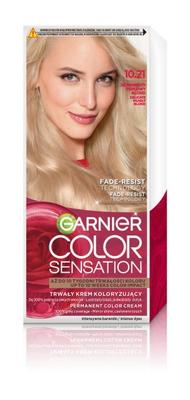 Garnier Color Sensation Coloring Cream No. 10.21 - Silky Pearl Blonde 1 Pack