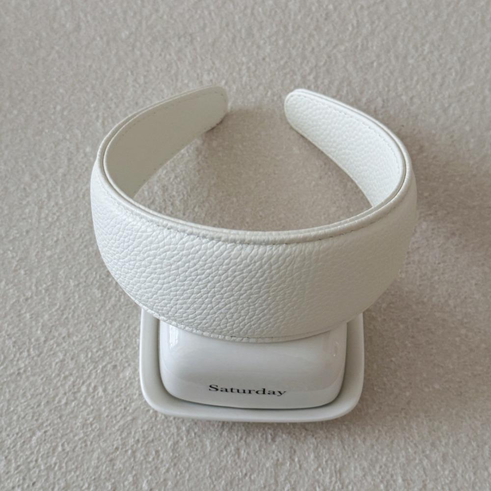 Wide Brim Wide Side Hair Hoop Heightened Top Structure Hair Accessory Elegant Headband Daily