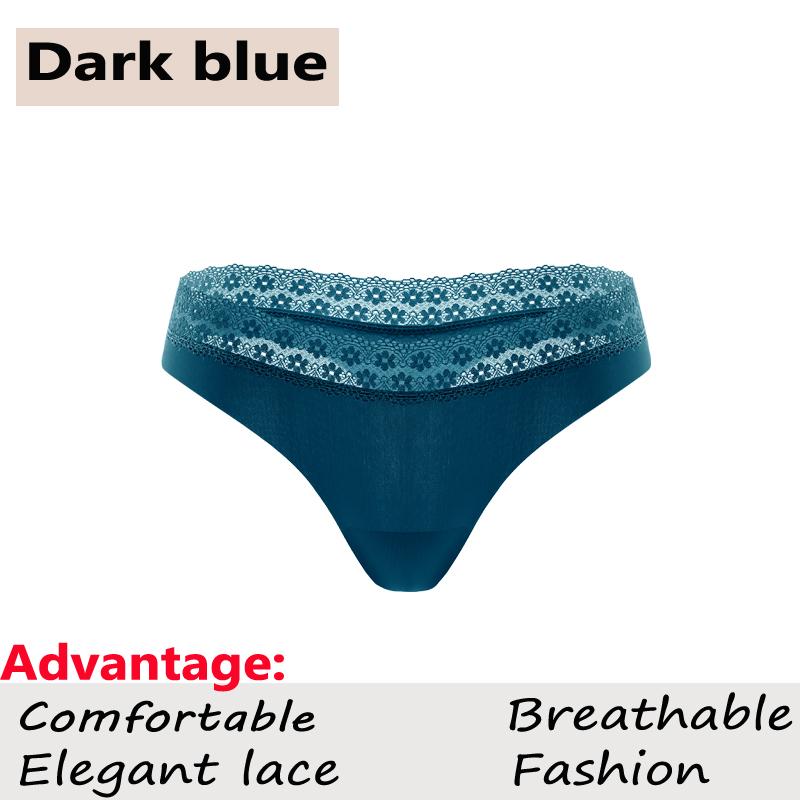 FINETOO 1 Stück Damen Übergröße Spitze Taille Nahtlose Unterwäsche, Weich, Bequem, Modisch, Atmungsaktiv, Schnelltrocknend Niedliche Unterwäsche S-XXL