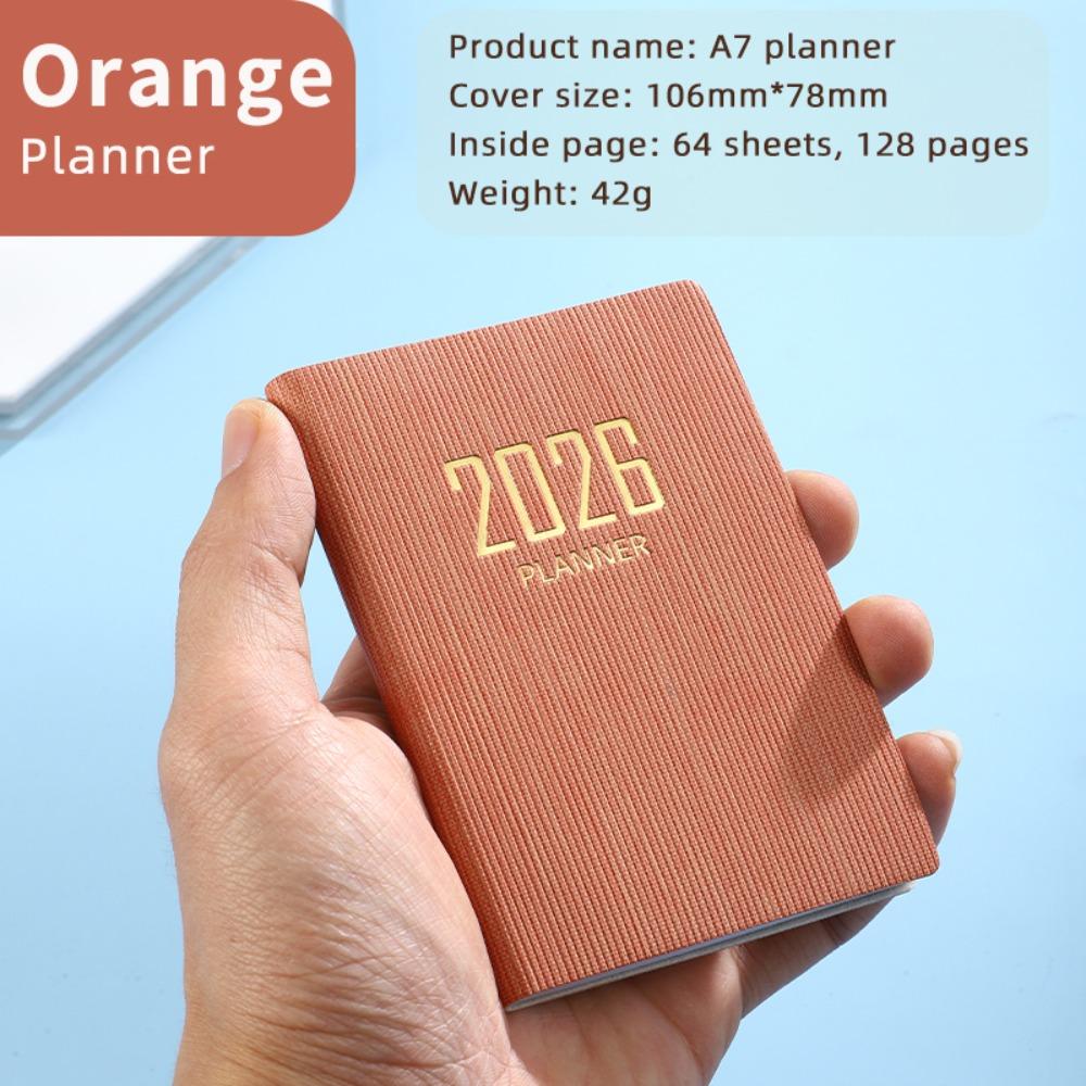 Pocket Appointment Book A7 Notebooks High Quality Diary Weekly Planner  Students