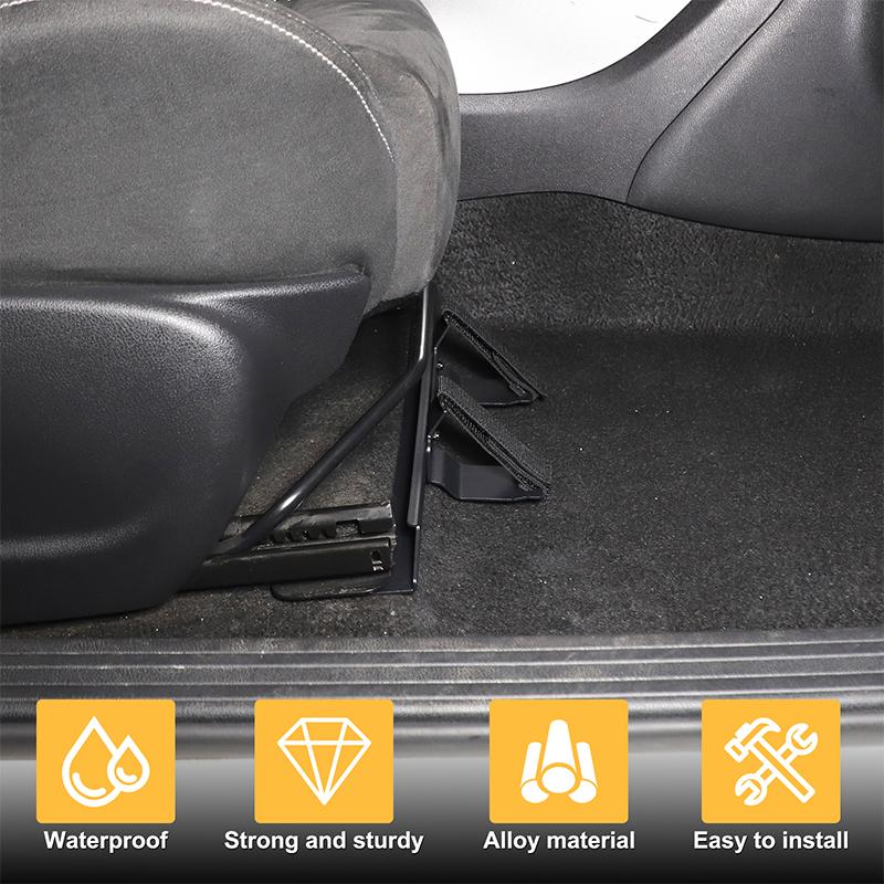 Carbon Steel Car Co-Pilot Seat Under Fire Storage Bracket For 2011-2019 Nissan JUKE Infiniti ESQ Car Organizer Accessories