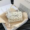 Belted Casual Bag Stylish and Fashionable Design - Single Shoulder Handbag with A Small Square Shape