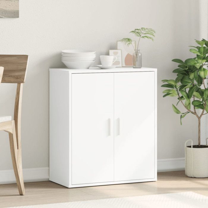 VidaXL Buffet White 60x31x70 Cm Engineered Wood, Storage Cabinet, Entryway Furniture, Accent Furniture, Furniture of 840457