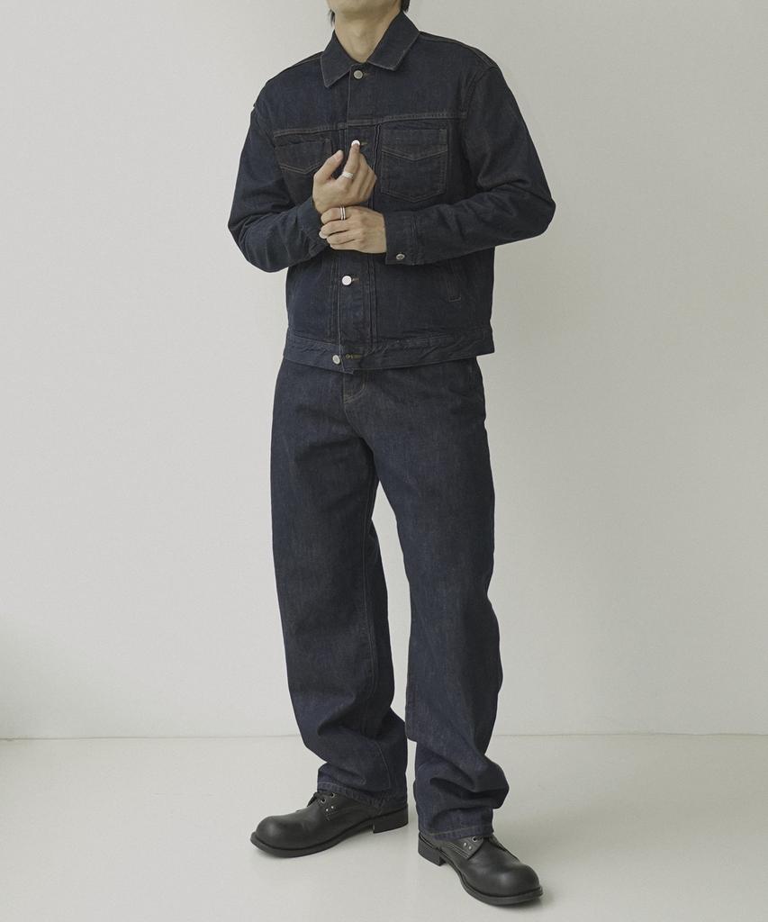 Siiiido Jonah Pf Silhouette Selvedge Raw Denim Jacket #1