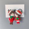 Custom Celebrity Couple Character Fridge Magnet - Creative Wedding Door Decoration & Message Holder