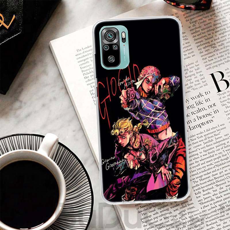 JoJo Adventure Guido Mista Cover For Xiaomi Redmi Note 14 13 12S 12 11 Pro Plus Phone Case 11S 10S 10 11E 11T + 9S 9 Print Coque