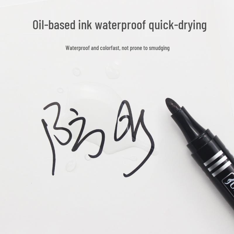 Durable Oil-Based Broad Tip Marker for Tires and Art