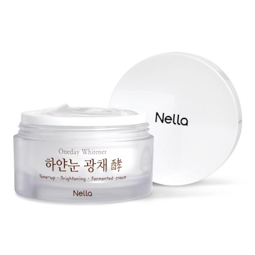 Nella White Eye Glow Fermented Tone Up Cream 50g  2