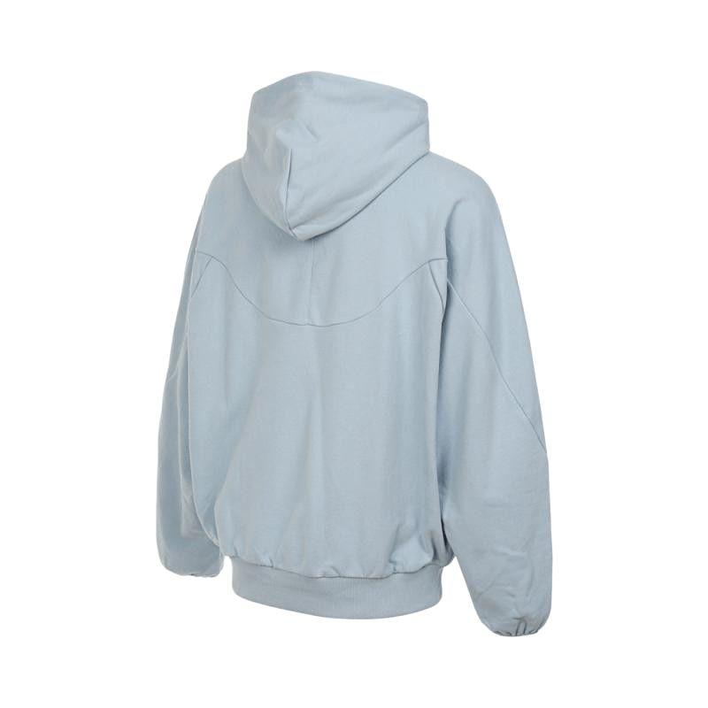 Adidas Fustl Mikina s kapucí Pánské Mikiny Světle modrá JM8604