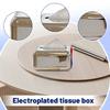 Tissue Box Living Room Desktop Napkin Box Creative Storage Coffee Table High-end Paper Box Ornaments