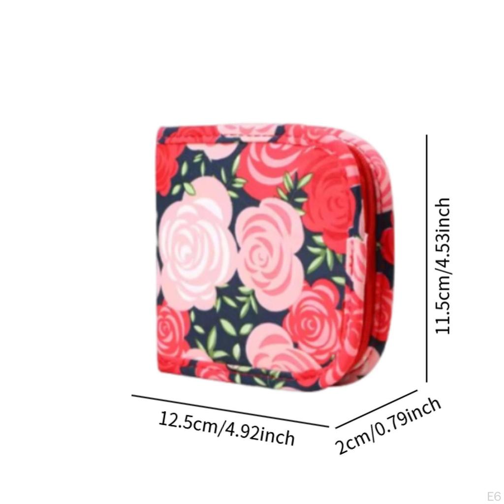 Sewing Accessories Bag Organizer Empty Multifunctional Sturdy,Crochet Hook Case Travel for
