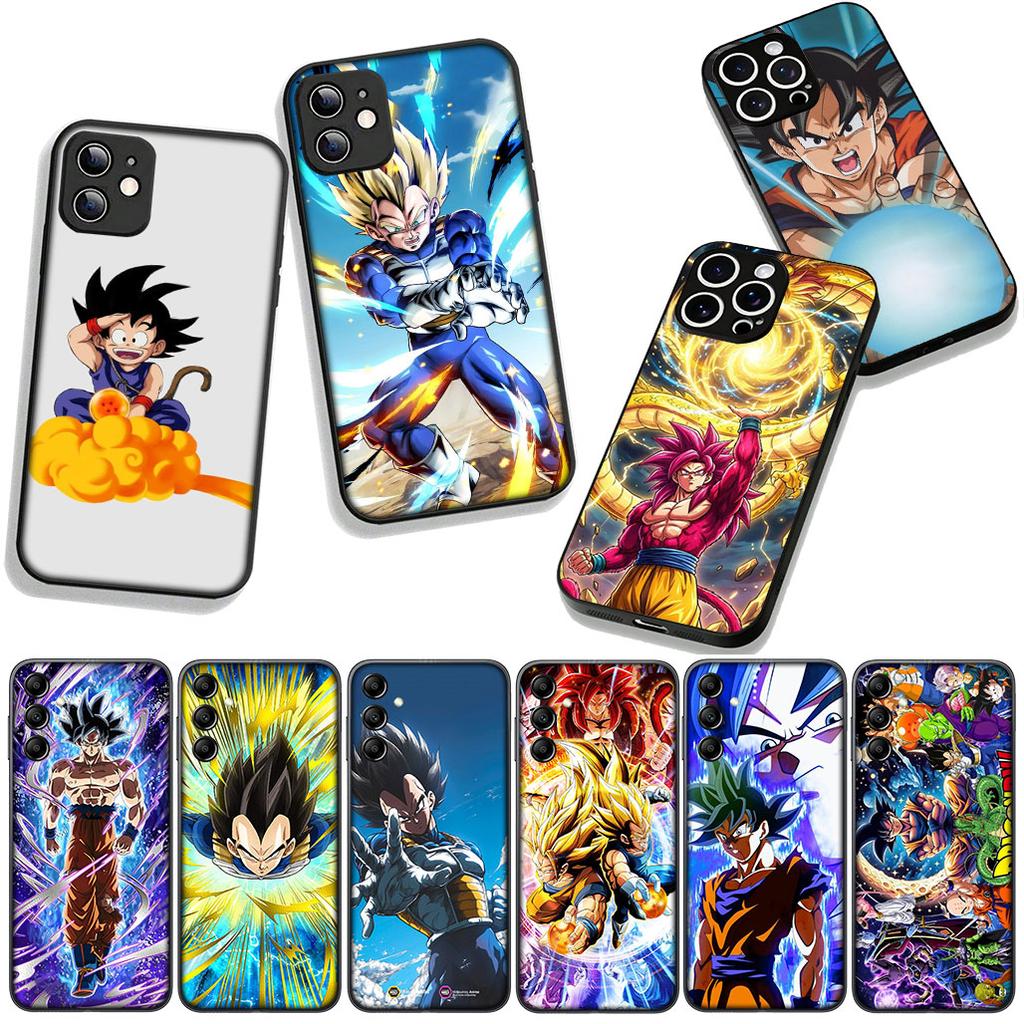 Phone Cover Cartoon Dragon Gokus Ball Z Vegeta for Apple iPhone 16 15 14 Plus 13 12 Mini 17 Pro Max + ProMax 16E Air 15+ Case