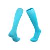 Summer Thin Solid Color Football Socks Adult Sweat-Absorbing And Breathable White Stockings Men'S Non-Slip Sports High Socks