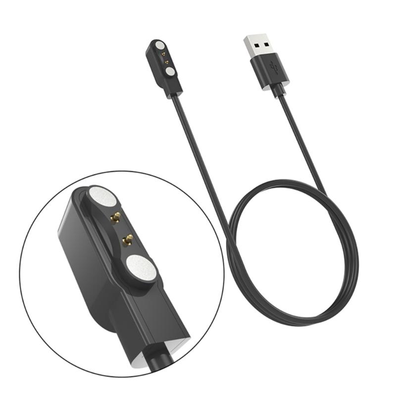 Charger Power Adapter Compatible for Colmi i30 Magnetic USB-Charging Cradle-Cable Dock Bracket Smartwatch Stand Station