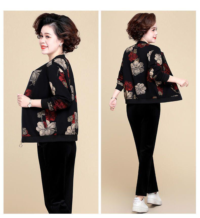 Women's Plus Size Versatile Long-Sleeved Jacket for Spring/Autumn 2025