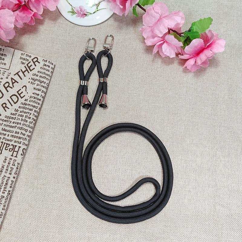 Adjustable Phone Strap with Diagonal Lanyard and Anti-Lost Chain, Wearable as a Crossbody Mobile Case Lanyard