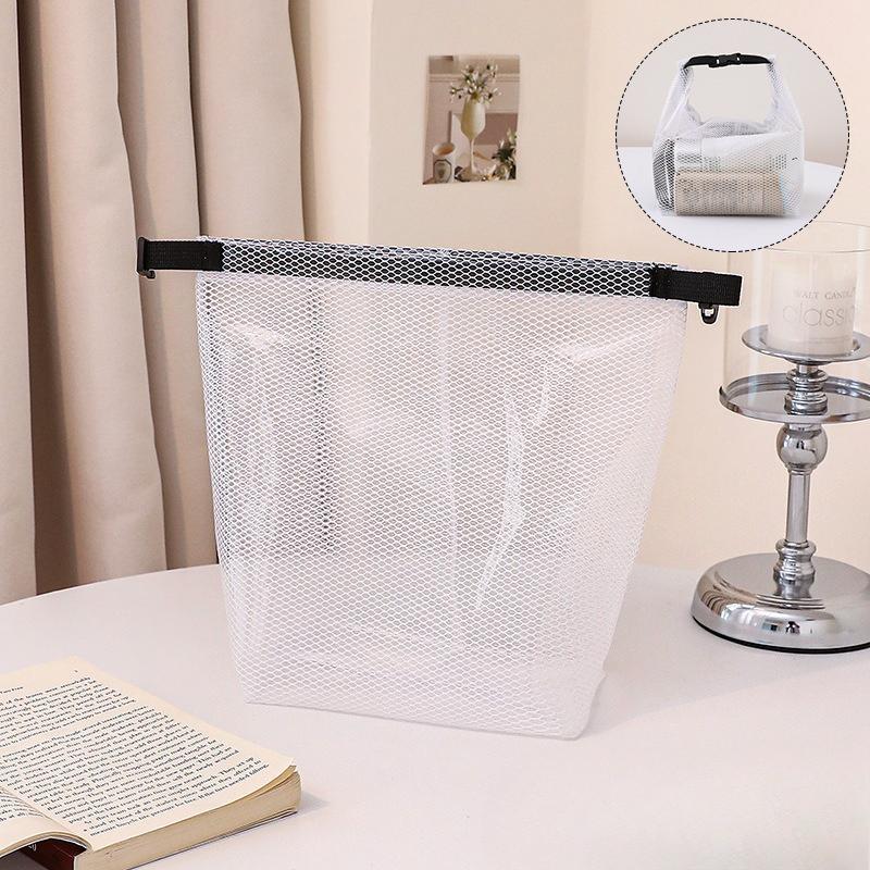 

1pc Storage Bag, Fitness Clothing, Swimming Bathroom, Large Capacity Drawstring, Men s And Women s Outdoor Toiletries Bag