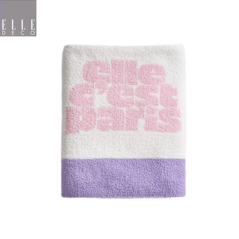 

ELLE Soft Color-Block All-Season Outdoor Shawl Blanket