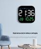 Multifunctional LED Electronic Wall Clock with Stand, Model 6650