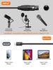 CableCreation XLR To USB C XLR Female To USB Type C Professional Recording Audio Conversion Converts Microphone To Mobile Phone Suitable for Windows