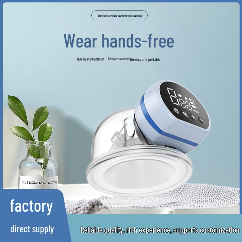 Hands-Free Electric Breast Pump with Strong Suction - Wearable & Automatic Milk Extractor