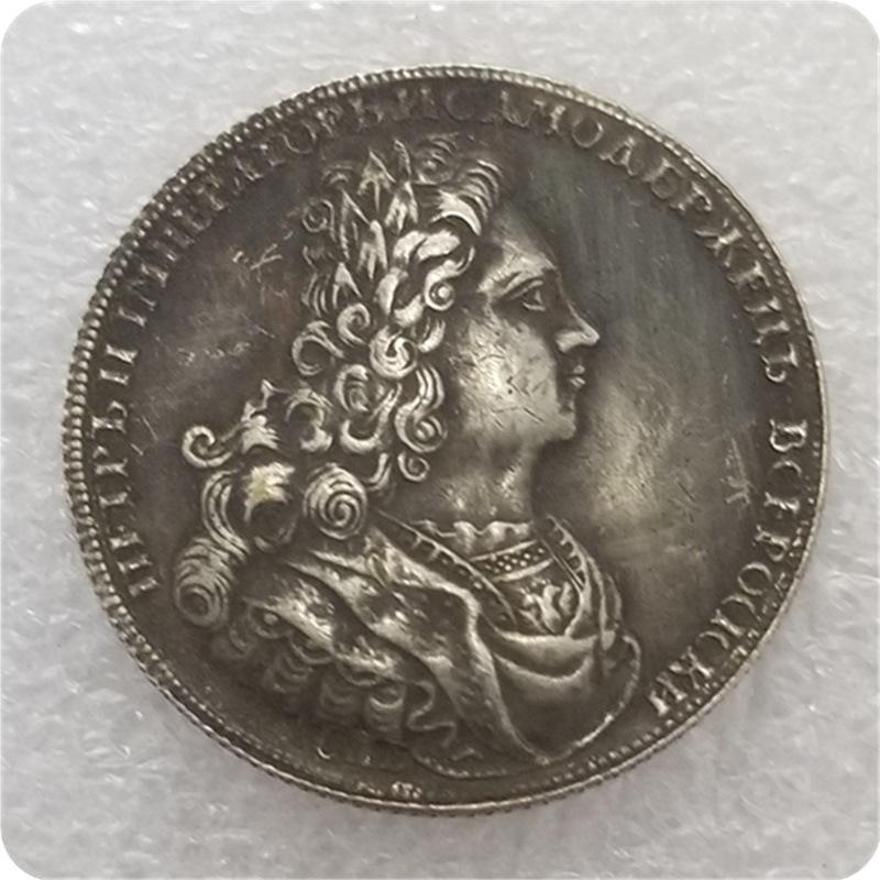 

1727 Russian USSR Commemorative Collectible Souvenirs Silver Coins