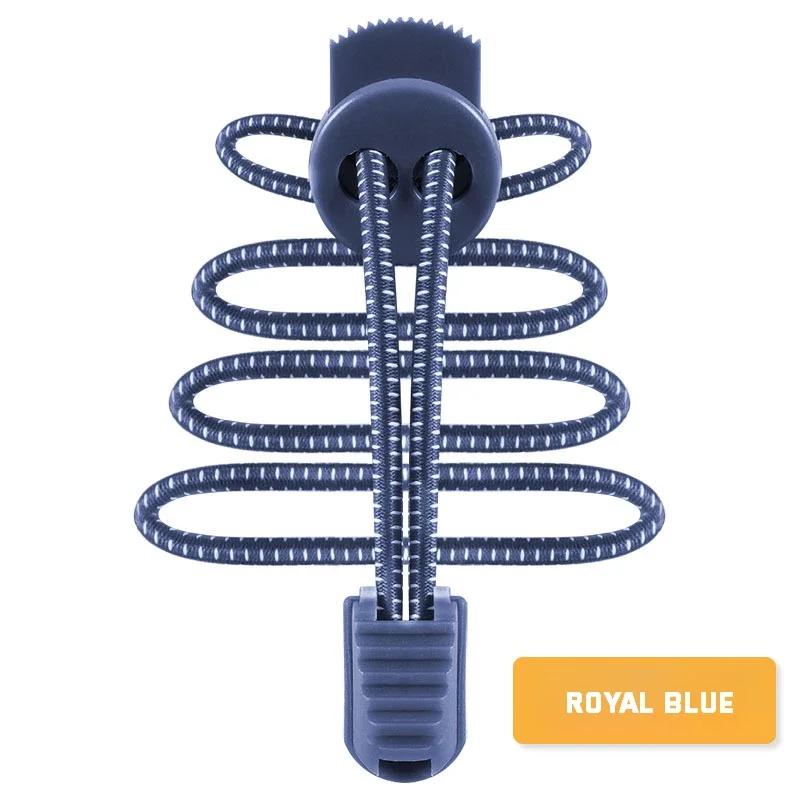 Round Tennis Laces Without Ties Lock Shoe Laces Adult Kids Sneakers Elastic Shoelaces Rubber Bands for Shoes Accesories 1Pair