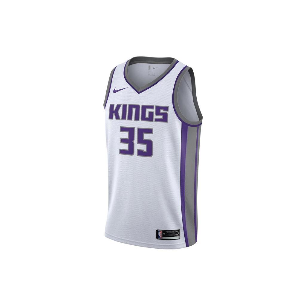 Nike NBA Swingman Fan Edition Basketball Jersey Sacramento Kings Marvin Bagley III No. 35 Men Basketball Jerseys White 864447-104