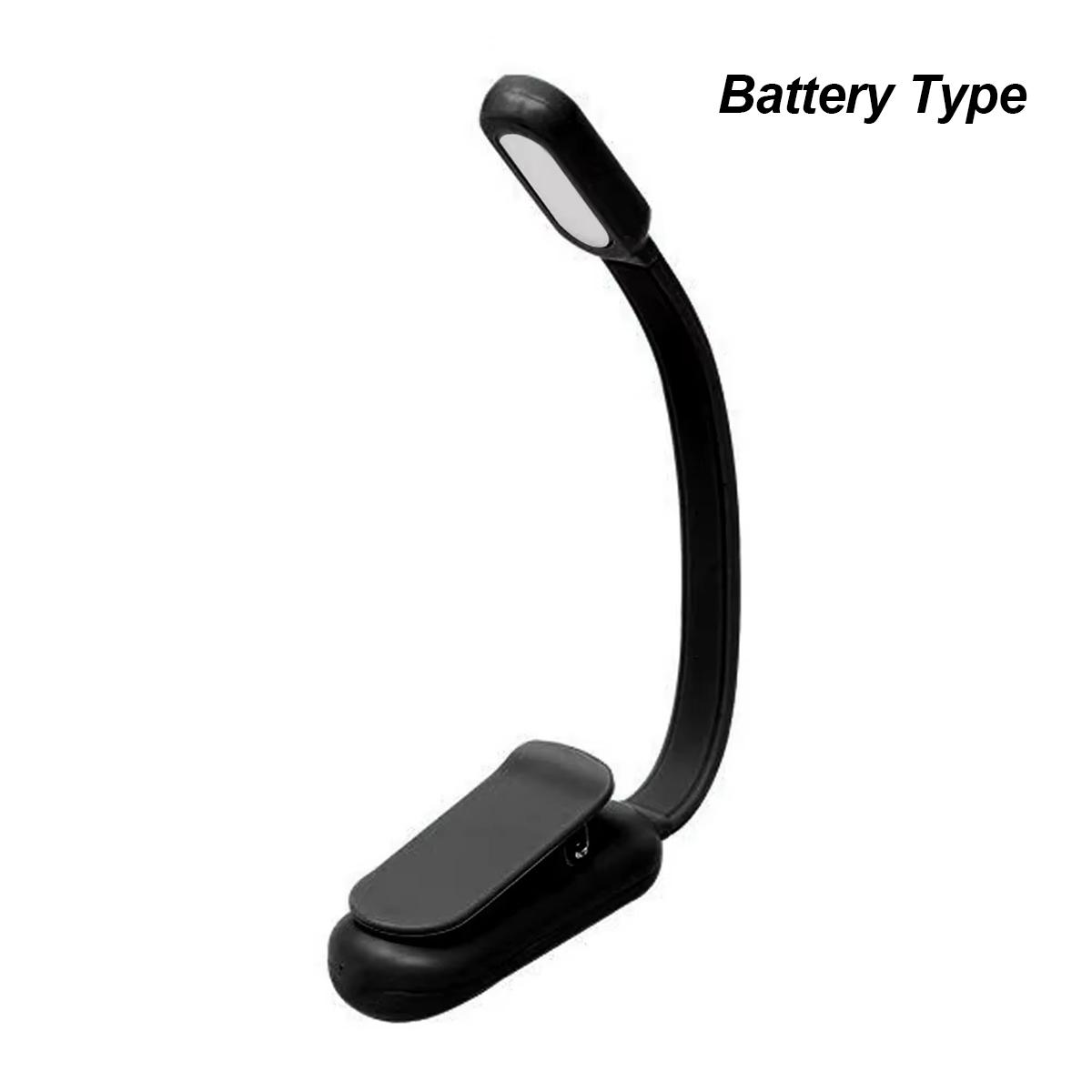 

Мини светодиодная лампа для чтения с USB-подзарядкой, бесступенчатая регулировка яркости, угол изгиба 360°, клипса, лампа для чтения, холодный, теплый, нейтральный белый свет