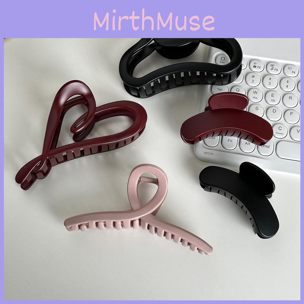 Sophisticated Large Hair Claw Accessory For Women Available In Stylish Heart And Irregular Designs