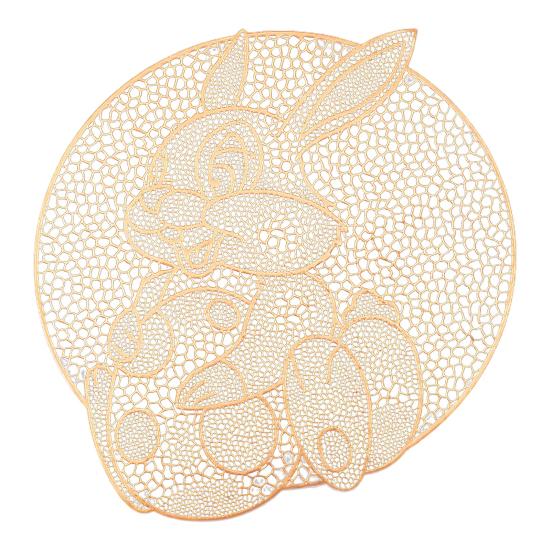 Prostírání Tepelná izolace PVC Podložka pod nádobí Králičí styl Podložka pod jídelní talíř Dutá