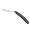 Stainless Steel Straight Beard Trimmer Rack Barber Manual Beard Trimmer Holder Face Grooming Tool for Men