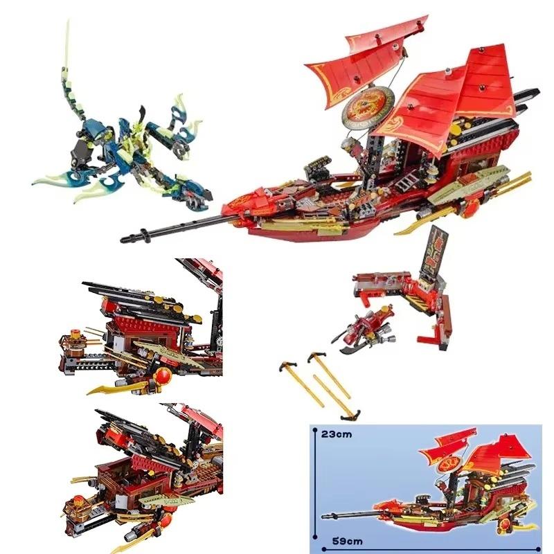 1253 Pcs "Nien" Series Building Space Ships "Jaya" and Combat Vehicles Toys. Suitable As Christmas and Birthday Gifts. 70738