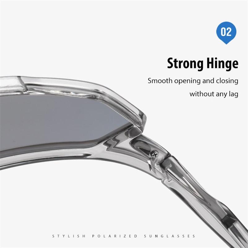 AORON Big Frame Cycling Sunglasses Outdoor Fashion Sport Driving Skiing Glasses for Men Women Photochromic Polarized Sunglasses