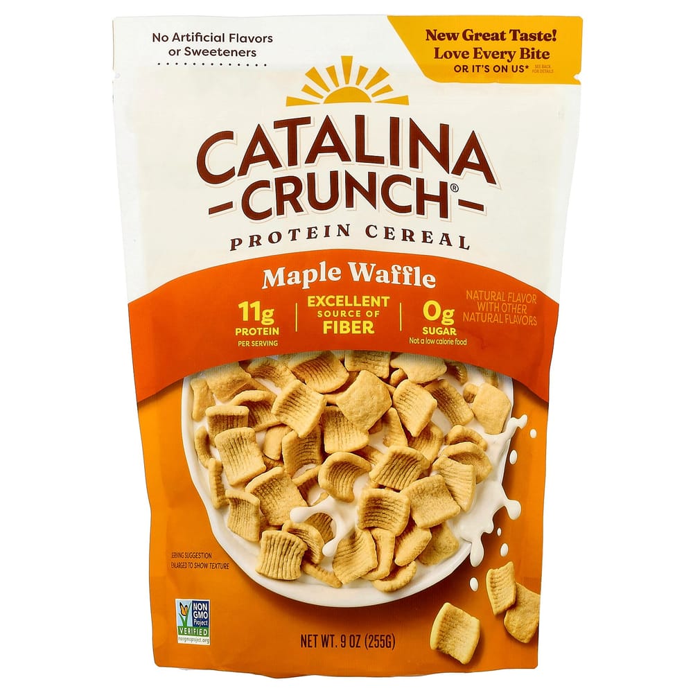 iHerb Keto Cereal Maple Waffle 255g (9oz)