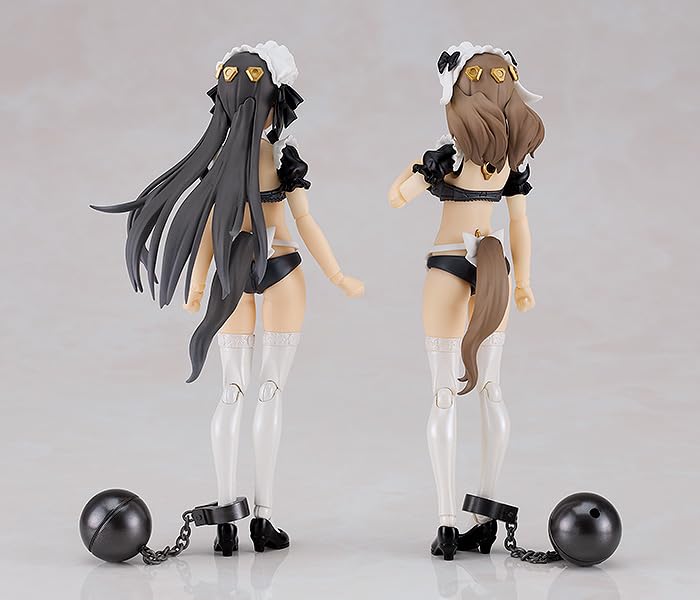Max Factory PLAMAX GP 07 Underwear Girl Ran Jerry Maid Set Assembly Type Plastic Model & Ver. Non-Scale