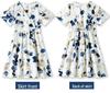 New Spring/Summer Bohemian Beach Dress for Parent-Child Seaside Vacation Photos