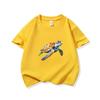 Realistic Watercolor Sea Turtle Graphic Tee Kids Pure Cotton Crew Neck Print T Shirt Short Sleeve Muticolor Tops Boys Girls
