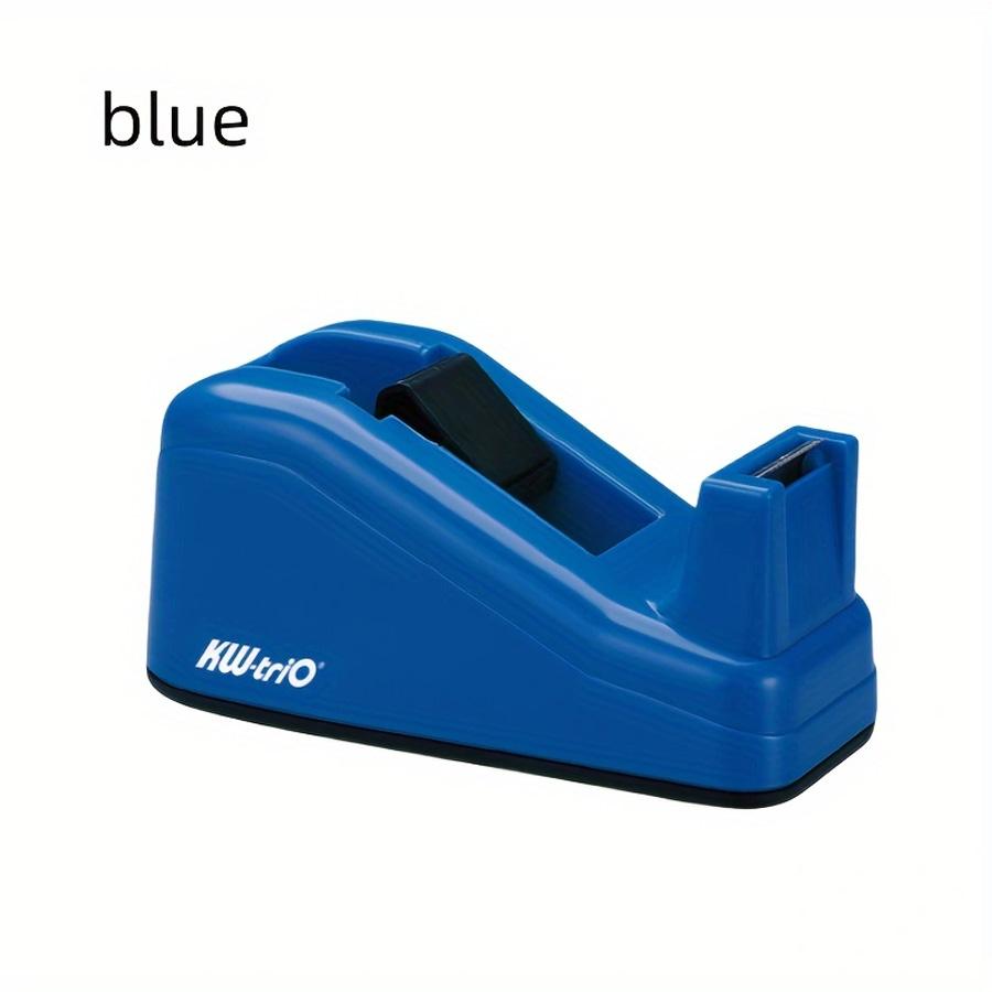 

Диспенсер для скотча, Большой канцелярский резак для скотча, Упаковочный скотч, Настольный диспенсер с основанием, Канцелярские товары Диспенсер для скотча синий