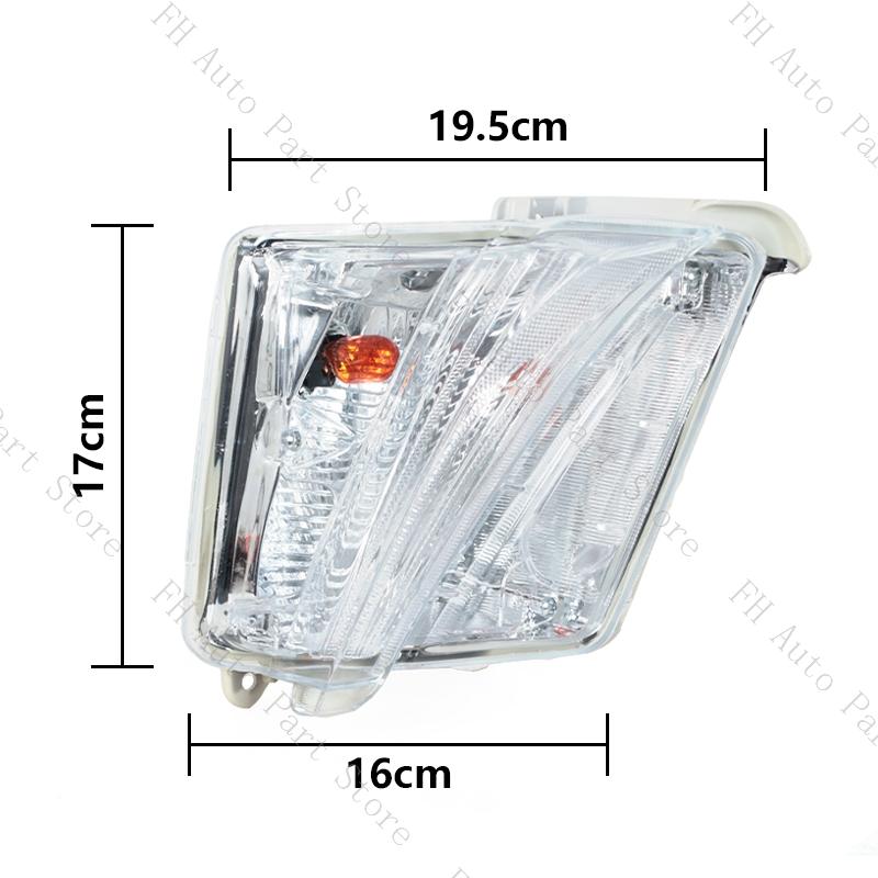 Car Front Bumper Halogen Fog Light Turn Signal Indicator Lamp For Toyota Avalon 2016 2017 2018 Foglight Foglamp