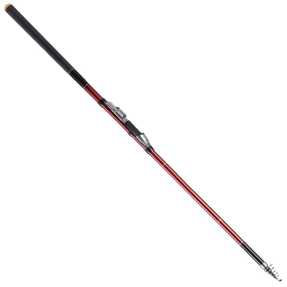 27088‑270 Portable Sea Rock Fishing Pole Carbon Rod Fishing Accessory 5Sections 2.7M