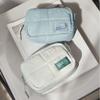 Quilted Makeup Bag Puffer Skincare Storage Bag Suitcase Cosmetic Pouch  for Women