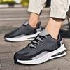 Men's Shoes Breathable Mesh Air Cushion Shoes Spring Casual Breathable Running Shoes Color Matching Versatile Sports Shoes Running Shock Absorbing Sh