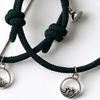 2Pcs Adjustable All-match Magnet Couple Braided Bracelet Fashion Jewelry