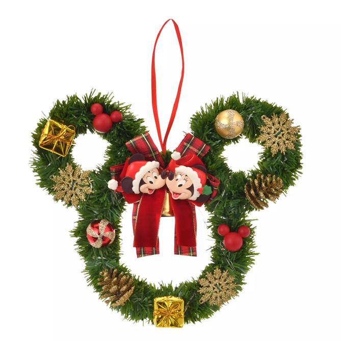 Disney Micky & Minnie Kranz Leuchtend( Disney Weihnachten ) Japan NEU